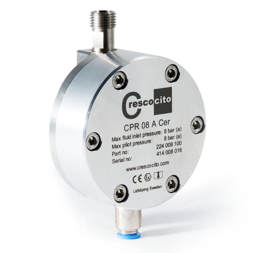Regolatore di pressione fluido CPR 08 CER