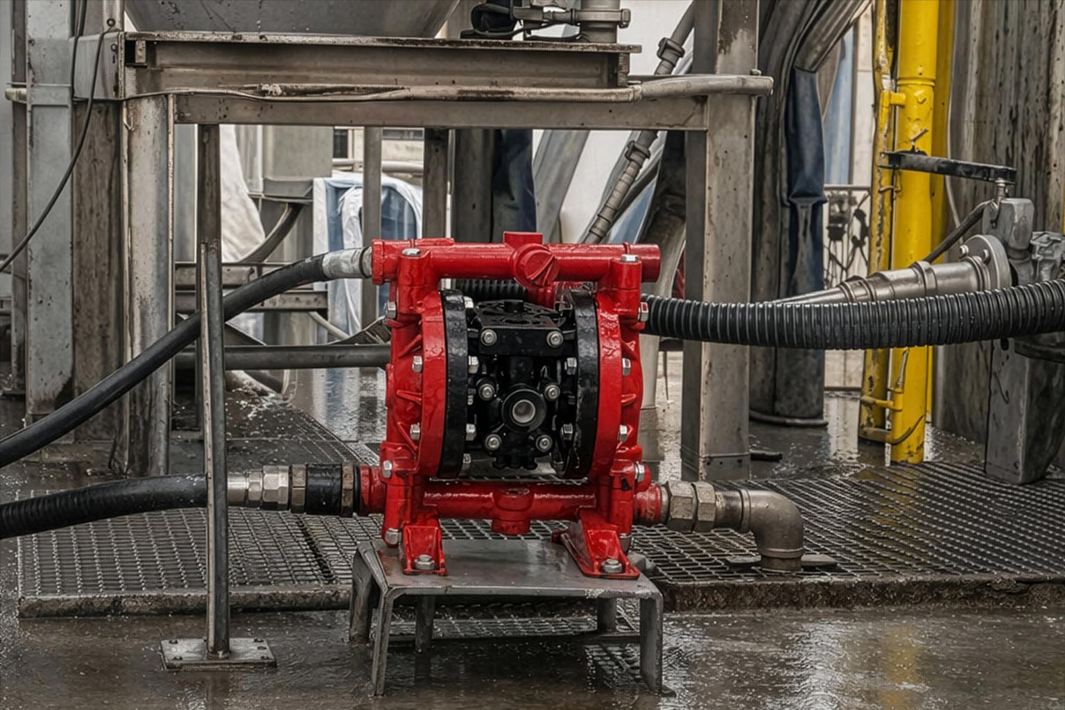 Pompe pneumatiche a membrana