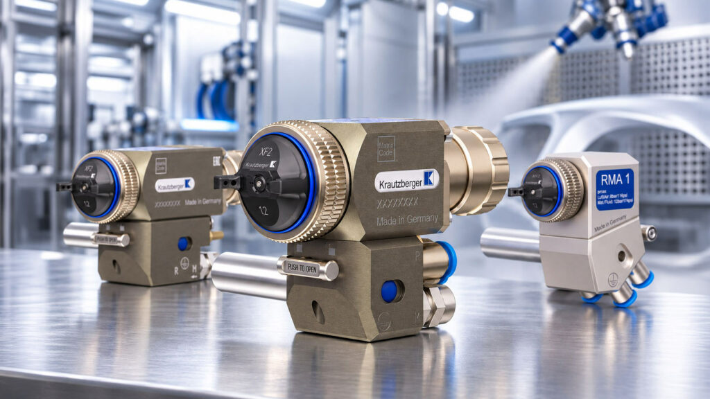Pistole di verniciatura industriale